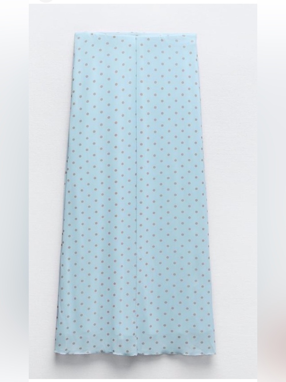 New Zara Womens tulle polka dot skirt size small